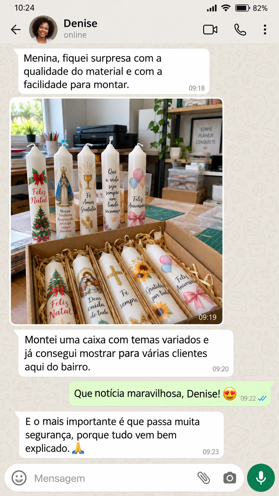 Depoimento de cliente 1